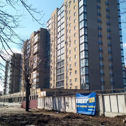 Хід будівництва ЖК Графський, 1/1-1/3 будинки, березень 2023