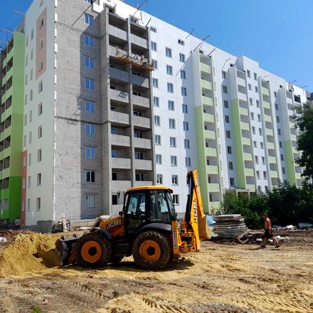 Хід будівництва ЖК Миру-3, Будинки 7а, 7б, 7в, липень 2023