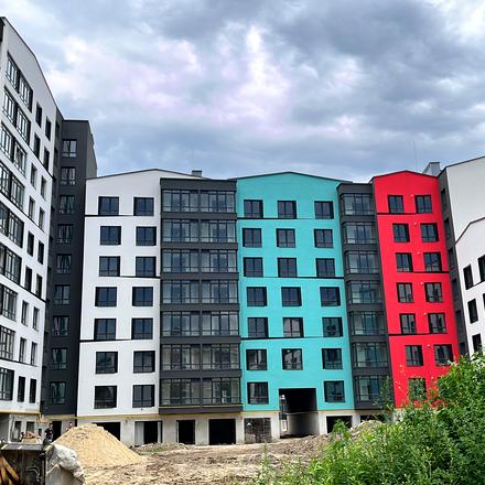 Хід будівництва ЖК Паркове містечко, 6 черга (будинки 12.2, 12.3, 12.4), липень 2023