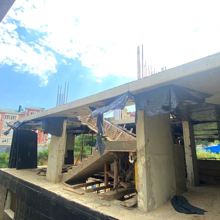 Хід будівництва вул. Шухевича Романа, 1, Будинок, липень 2023