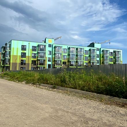 Хід будівництва ЖК Квітковий, 1/1-1/2 будинки, липень 2023