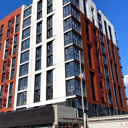 Хід будівництва ЖК FAMILY City, 1 будинок, серпень 2023