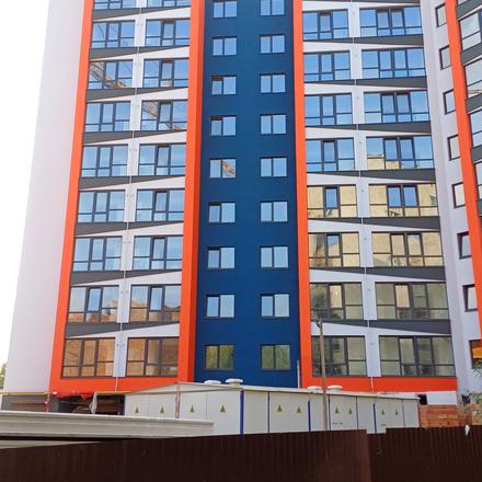 Ход строительства ЖК Dream Park, 5-6 дома, октябрь 2023