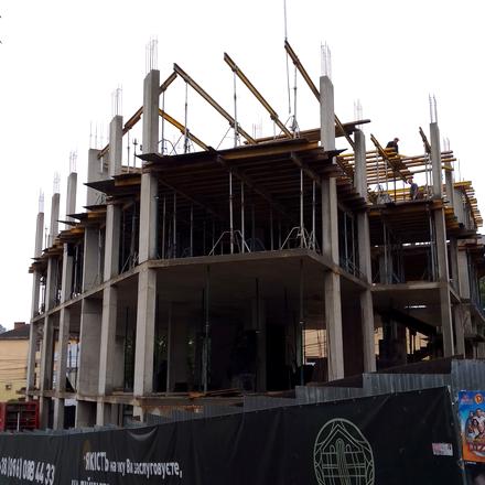 Хід будівництва Silver Med&Apart, Будинок, вересень 2023