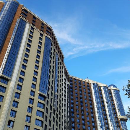 Хід будівництва ЖК Podil Plaza & Residence, 1 будинок (секції 1, 2), жовтень 2023