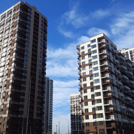 Ход строительства ЖК Варшавский-2, Дома 10.1 - 10.3, октябрь 2023