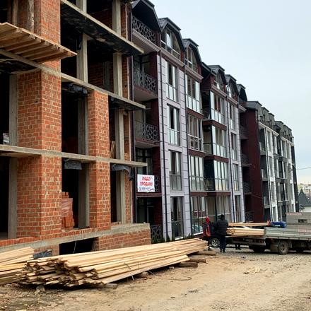 Хід будівництва ЖК Престижний дім, 1/2 будинок, листопад 2023