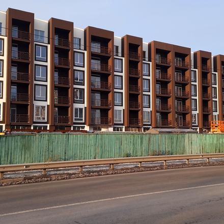 Ход строительства ЖК Q-smart, 3 дом, ноябрь 2023