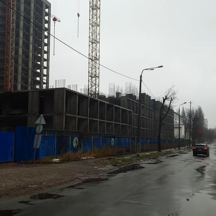 Ход строительства ЖК Отрада, 7 дом, декабрь 2023