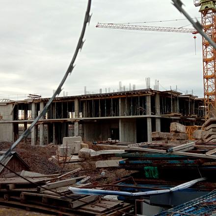 Хід будівництва Пространство на Инглези, 1 будинок, грудень 2023