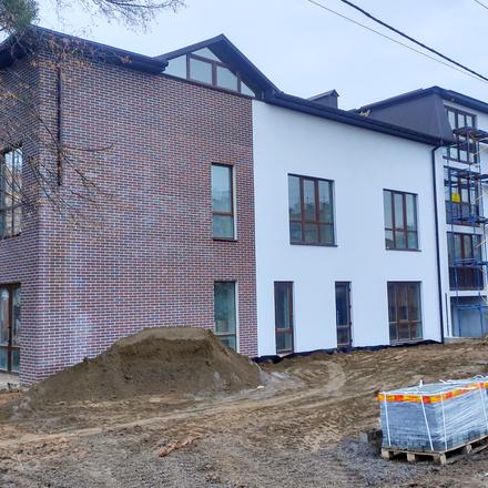 Ход строительства ул. Шевченко, 50/ пер. Институтский, 2 дом, декабрь 2023