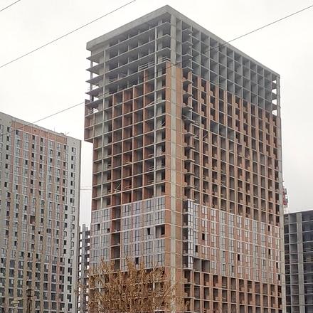 Ход строительства ЖК Urban Park, 1, 2 дома, декабрь 2023