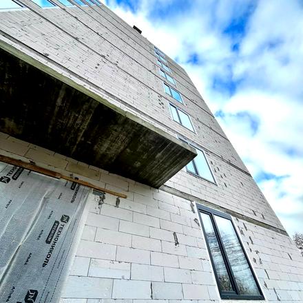 Хід будівництва ЖК Аквамарин, 1 будинок, грудень 2023