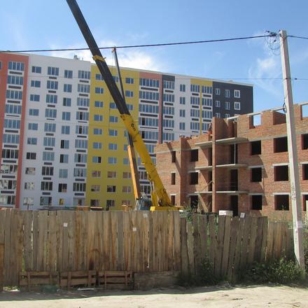 Хід будівництва ЖК Синергія-2, 3-4 будинки (вул. Мечникова, 112а, 112б), серпень 2016