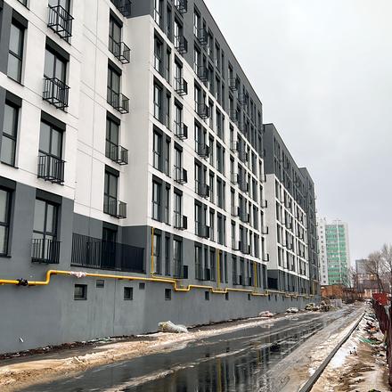 Хід будівництва ЖК City Park, 1 будинок (секції 6-7), січень 2024