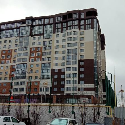 Ход строительства ЖК Приморские Сады, 1 дом (секция 4), январь 2024