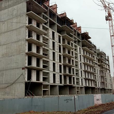 Хід будівництва ЖК ЛісSky, 2 будинок, січень 2024