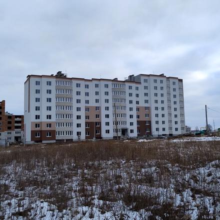 Хід будівництва Мікрорайон Академічний, 3 черга (будинок 8), лютий 2024