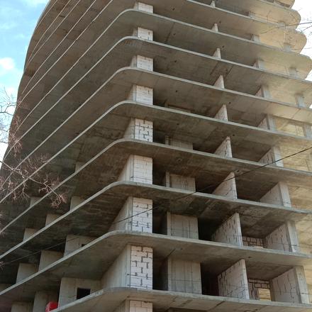 Ход строительства Aura Apart, , февраль 2024