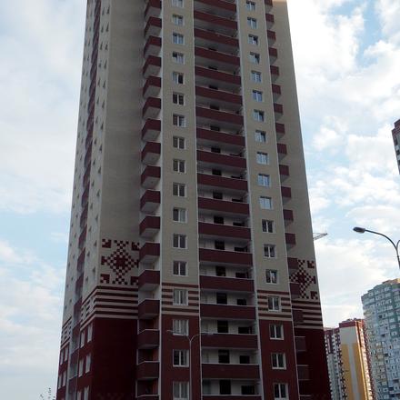 Хід будівництва ЖМ Патріотика, ЖБ Вінничка (№5), серпень 2016