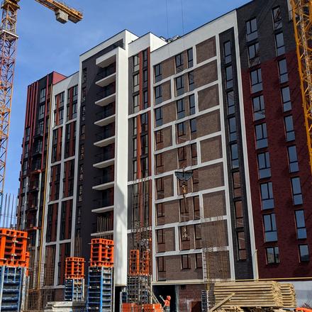 Хід будівництва ЖК Mill Town, 3 будинок, квітень 2024