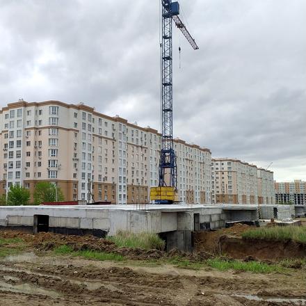 Хід будівництва вул. Черкаська, 1, 1а, 3, 3а, 1 будинок, квітень 2024