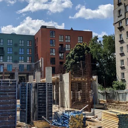 Хід будівництва ЖК Cinematic, 3, 4, 6 будинки, липень 2024