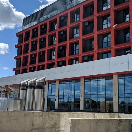 Ход строительства HELGA, 5-6 дома, июль 2024