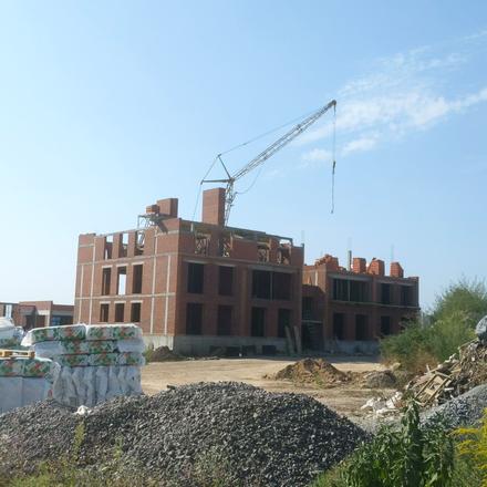 Ход строительства ЖК Comfort City GREEN PARK, 3 дом, август 2024