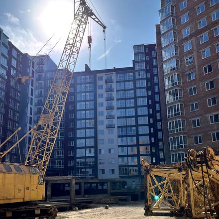 Хід будівництва Житловий район Княгинин, 20-22 будинки, вересень 2024