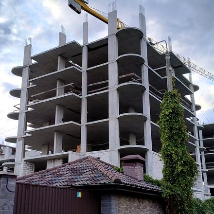 Ход строительства ЖК Садочок, 9 дом, сентябрь 2024