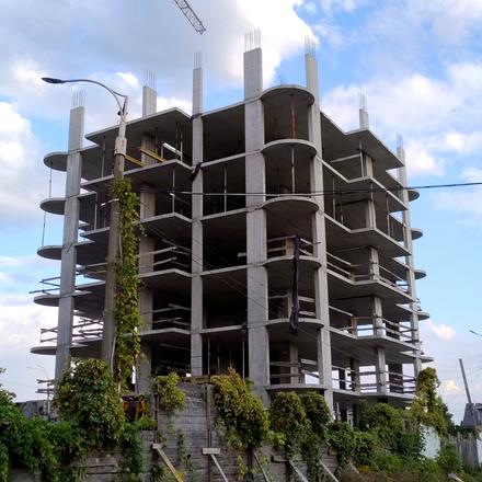 Ход строительства ЖК Садочок, 7 дом, сентябрь 2024