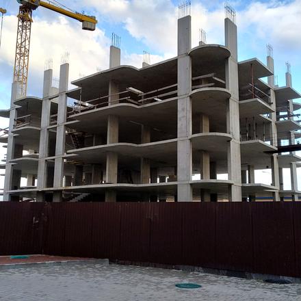 Ход строительства ЖК Садочок, 6 дом, сентябрь 2024