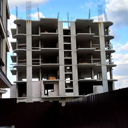 Ход строительства ЖК Садочок, 8 дом, сентябрь 2024