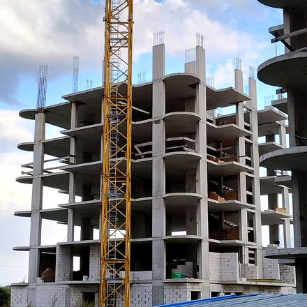 Ход строительства ЖК Садочок, 9 дом, сентябрь 2024