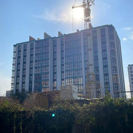 Ход строительства ЖК SkyCity, 3 дом (секция 4), сентябрь 2024