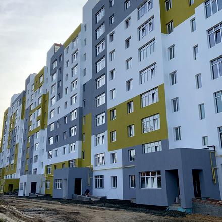 Ход строительства ЖК Caramel Residence, 5 дом, октябрь 2024