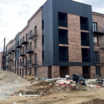 Ход строительства ЖК Долішній, 1 дом, ноябрь 2024