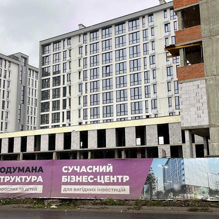Хід будівництва ЖК Kniahynyn-Center, 2 будинок, листопад 2024