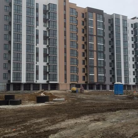 Ход строительства ЖК Счастливый в Днепре, 4 дом (секция 2), ноябрь 2024