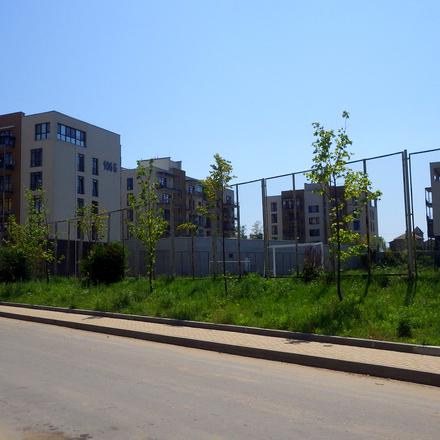 Ход строительства ЖК Липинка, 1 очередь (дома 1-А, 2-В, 5-С), июль 2014