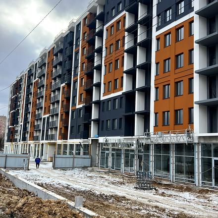 Ход строительства ЖК КЕЛЬЦЕ, 2 дом, январь 2025