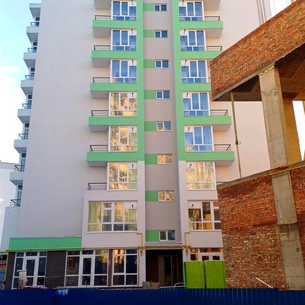 Хід будівництва ЖК Дизайн парк, 4 будинок, січень 2025