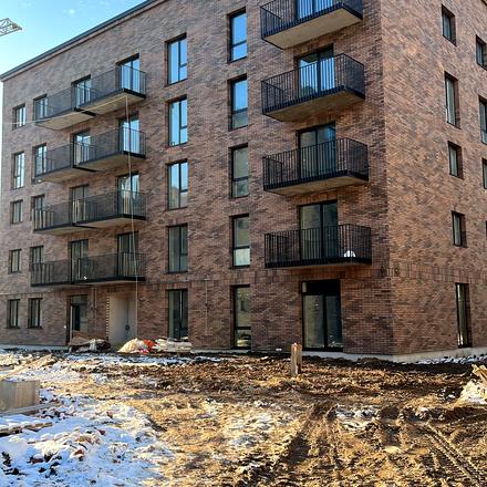 Хід будівництва ЖК WAWEL, 2 будинок, січень 2025