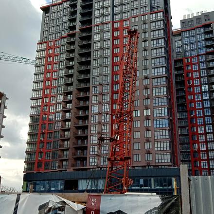 Хід будівництва ЖК Manhattan, 2 будинок, січень 2025