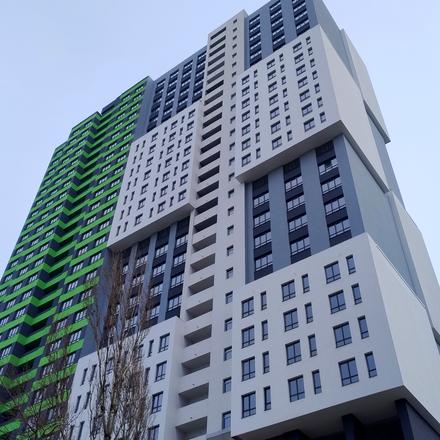 Хід будівництва ЖК Olympic Park, 4-5 будинки, лютий 2025