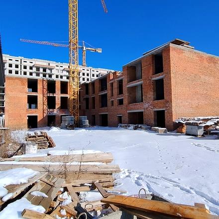 Хід будівництва ЖК Модуль, 7 будинок, лютий 2025
