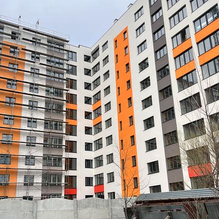 Ход строительства ЖК Вишневый, 3 дом, март 2025