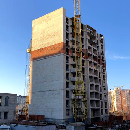 Статус строительства ЖК Эспланада просп. Лушпы, корп. 11