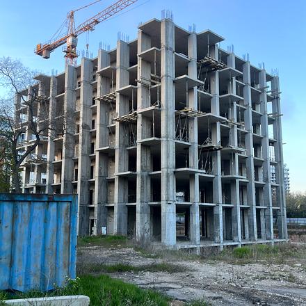 Хід будівництва Doma Trabotti, 3 будинок, квітень 2025